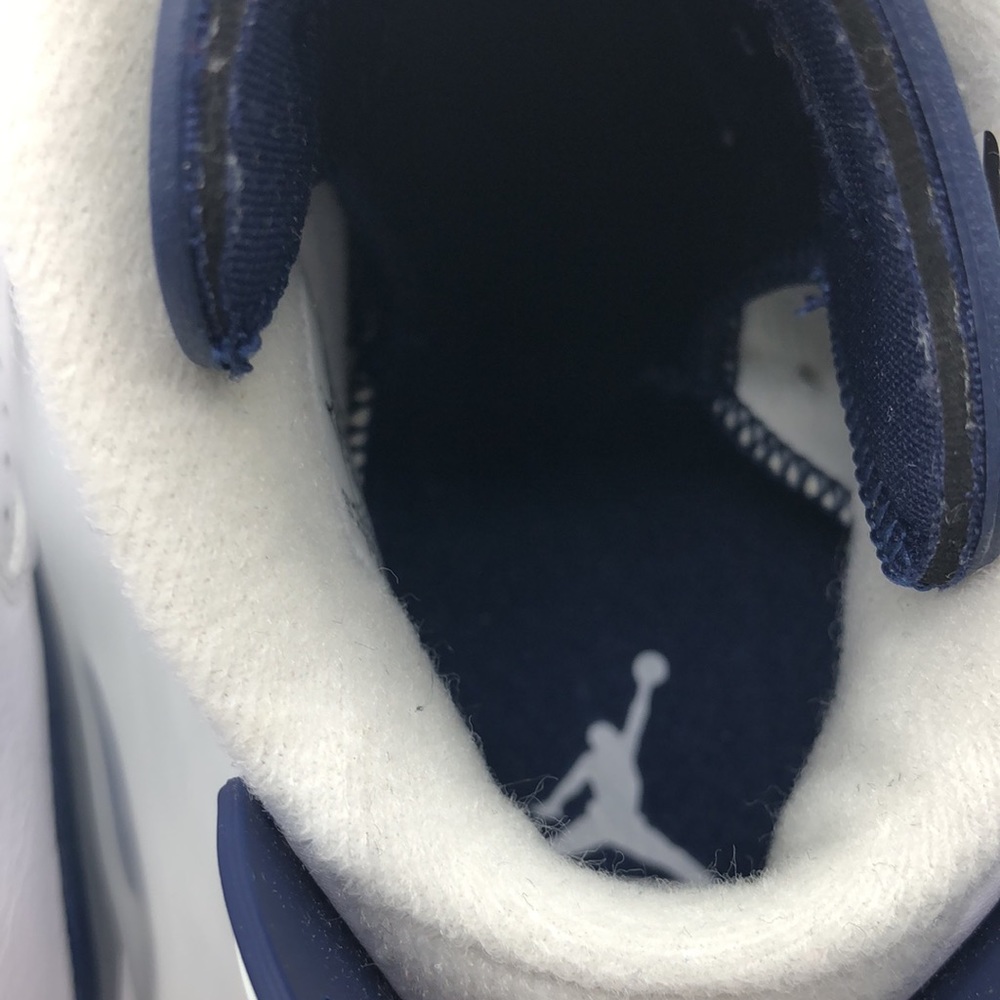 Mens Air Jordan 6 Retro ‘Midnight Navy’ CT8529-141 USED Size 7.5 - Picture 12 of 16